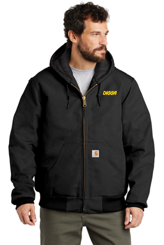 Carhartt Men's Rain Defender Hooded Shirt Jacket | Academy