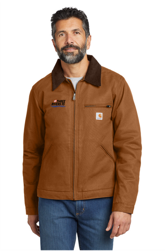 ダメージ！Carhartt DETROIT JACKETバックプリントSサイズ KFP-001-Kendrick Forest Products Basic Tee