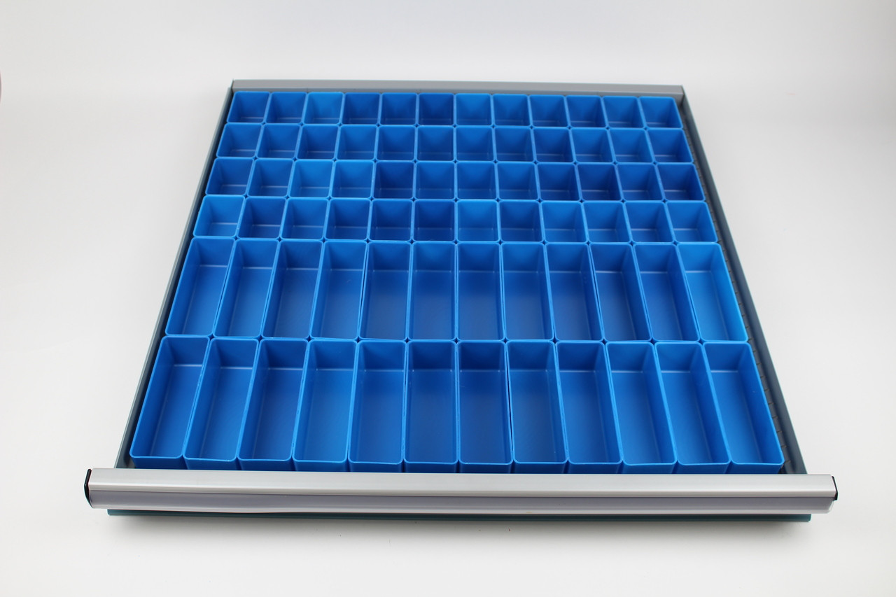 108-Piece Blue Plastic Box Assortment – 2