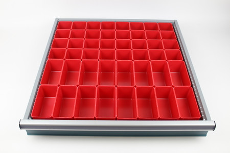 Schaller Toolbox Drawer Organizer Assortment with 4 sizes:
Drawer 1