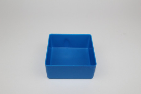 4"x"4"x2" Blue Drawer Divider