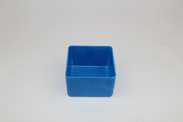 3"x3"x2" Blue Plastic Toolbox Drawer Organizer