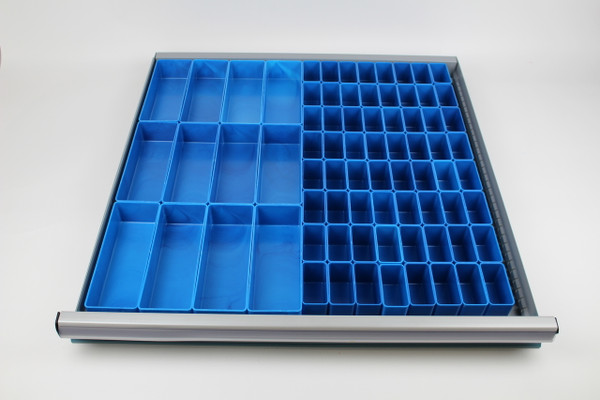 Plastic Drawer Organizer Assortment with Six Sizes:
Drawer 1