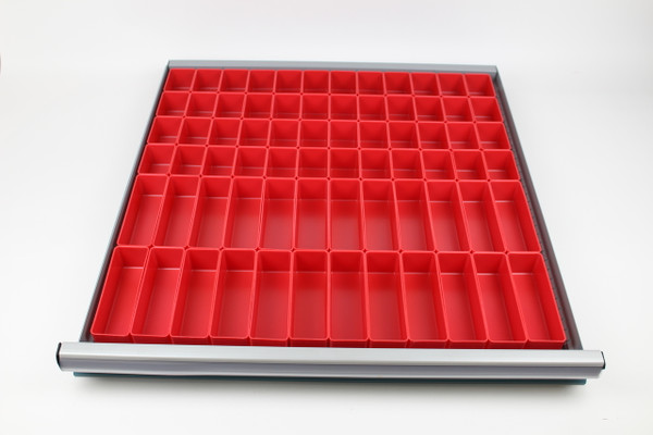 Toolbox Drawer Organizer Assortment with 4 sizes:
Drawer 1