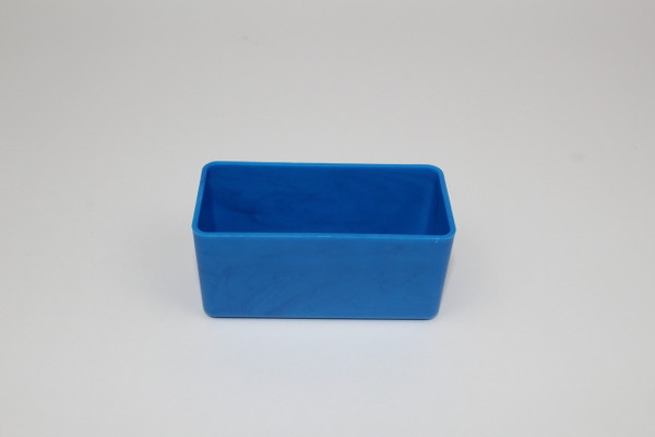 2"x4"x2" Blue Plastic Box for Organizing