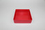 6"x6"x2" Red Plastic Toolbox Drawer Organizer