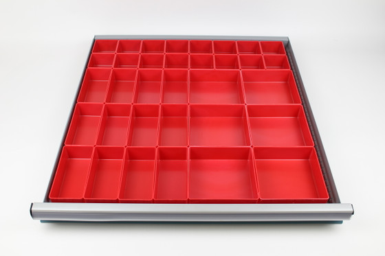 レッドウォーリアーズアニバーサリーボックス 108-Piece Red Plastic Box Assortment – 2