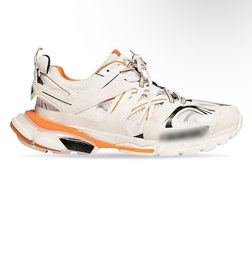 BB TRACKS - WHITE & ORANGE