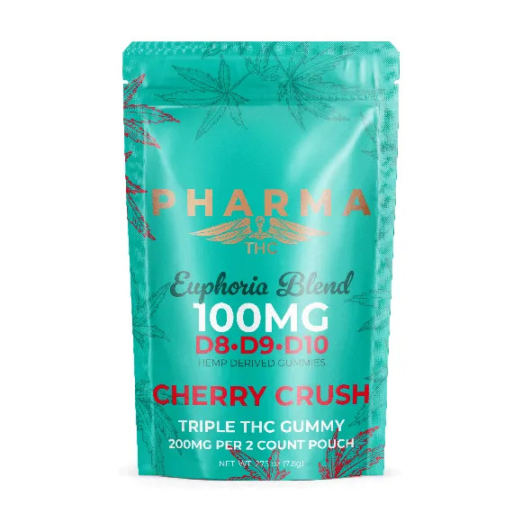 Pharma CBD Euphoria Blend Gummies | 100mg | 2 Count