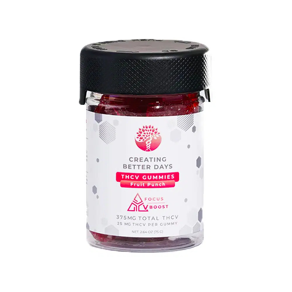 Try Creating Better Days THCV Gummies and unlock the extraordinary benefits of THCV.