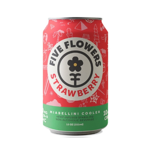 Bursting with sweet strawberry flavor and balanced with 10mg of THC and CBD, it’s your go-to for calm, joy, and pure indulgence.