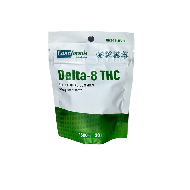 Cannformis Delta-8 THC Gummies are deliciously crafted to provide a delightful and effective experience.