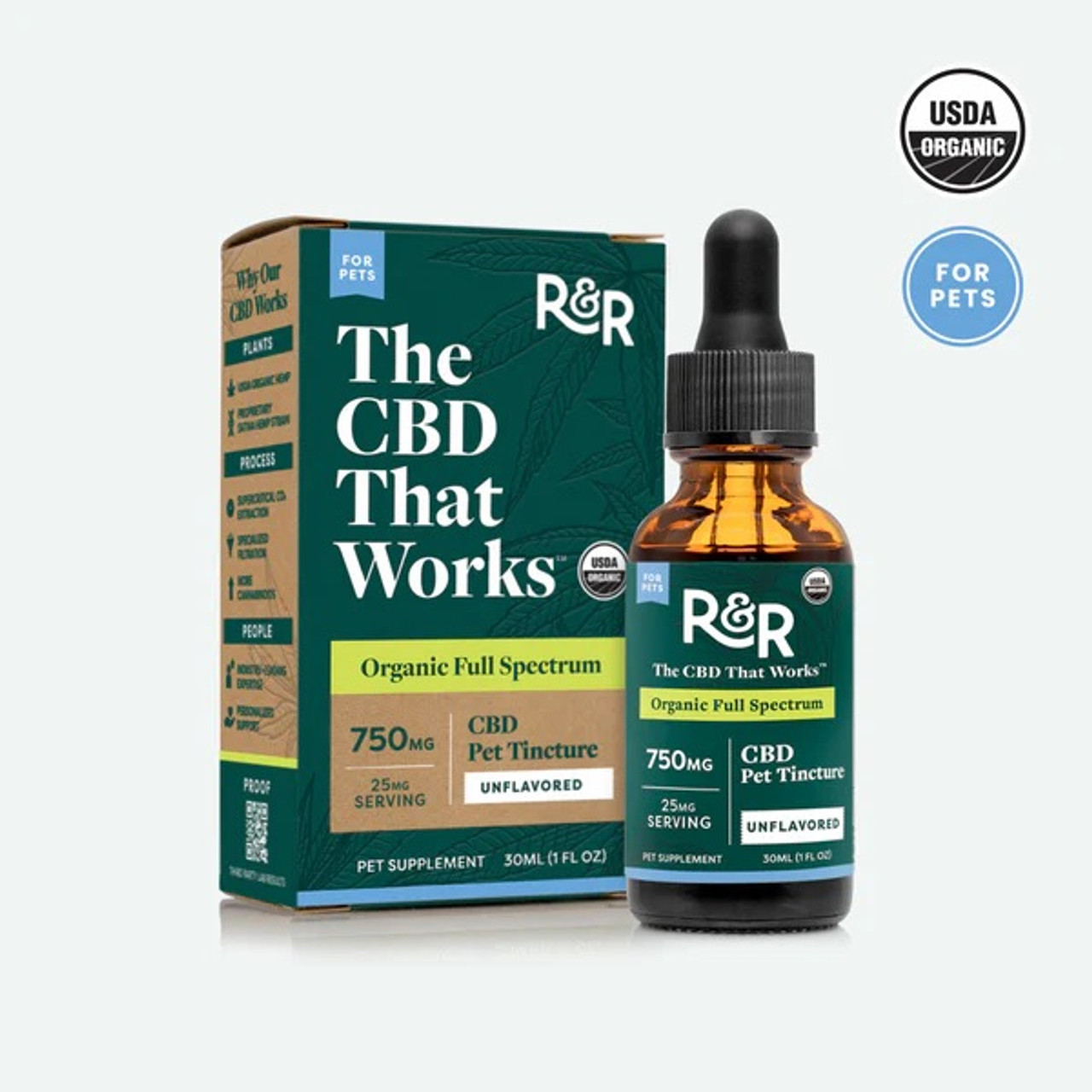 R&R Pet Tincture 750mg
