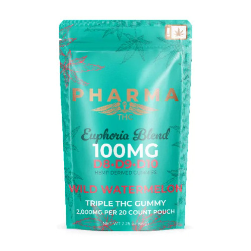 Pharma CBD Euphoria Blend Gummies | 100mg