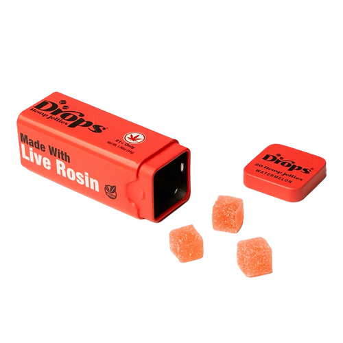 Drops Watermelon Chill Candies are the perfect choice for anyone that just needs a break with 5mg Delta-9 THC per piece.