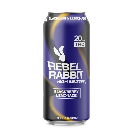 Rebel Rabbit High Seltzer | Blackberry Lemonade