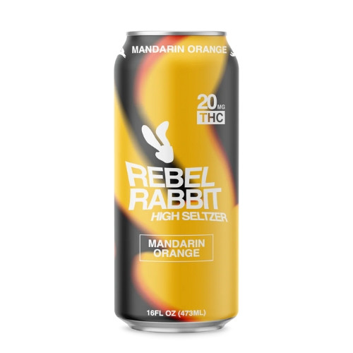 Feeling a little wild? Try a Mandarin Orange High Seltzer from Rebel Rabbit.