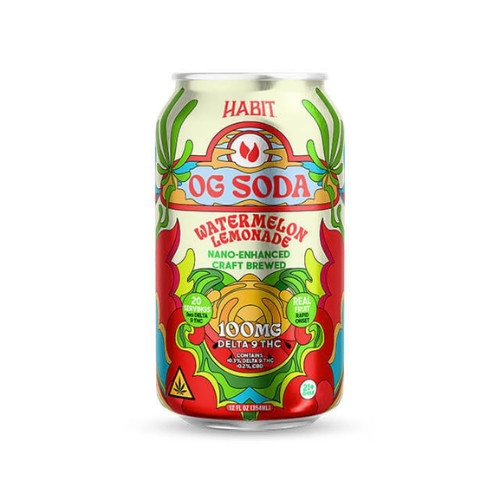 Whether you're looking for something to share or you're looking for a solo adventure, pick up one of Habit's 100mg D9 Sodas.