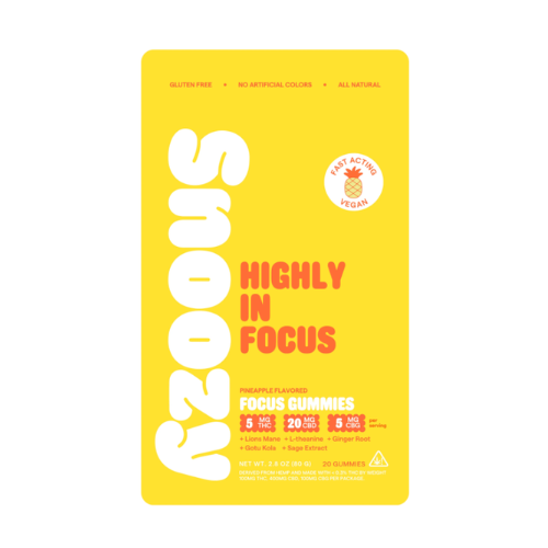 Snoozy Highly In Focus Gummies