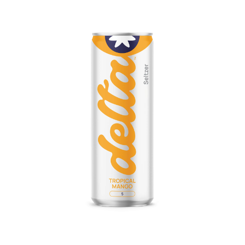 Delta Light Seltzers | Tropical Mango