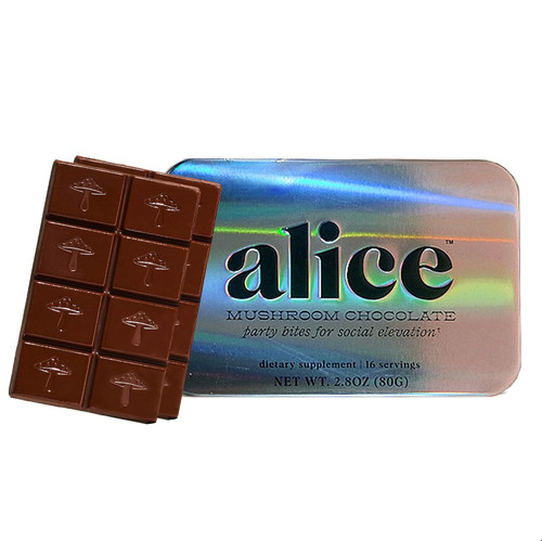Alice Mushroom Chocolate | Party Trick | 16 Count Tin