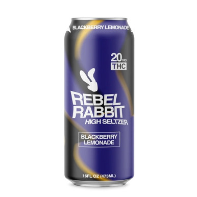 Rebel Rabbit High Seltzer | Blackberry Lemonade