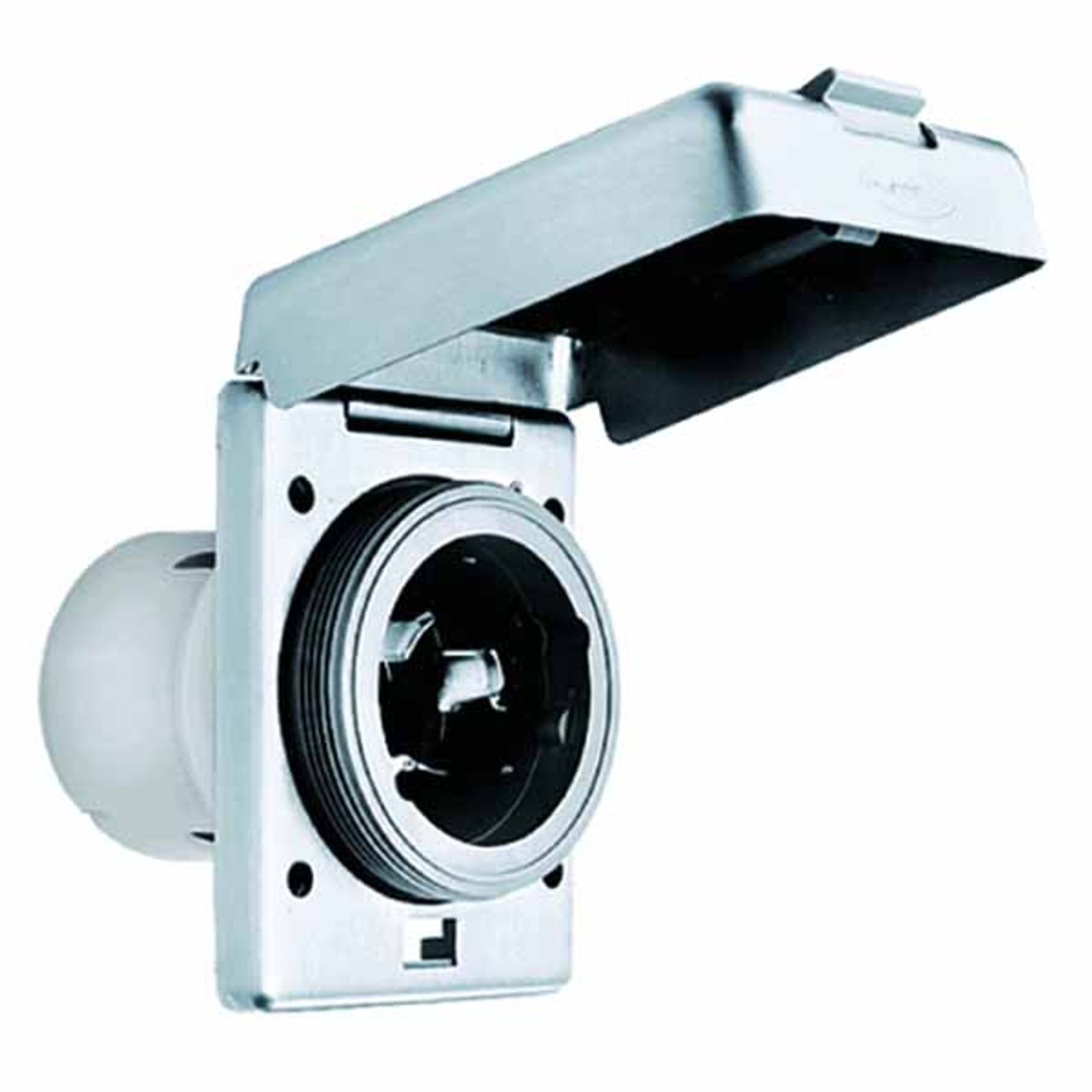 30A 125V shore power inlet Round metallic Replacement Boat Electricals