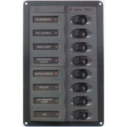 Switch Panel With Circuit Breakers 2