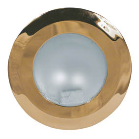 Bezelled Halogen Spot Light Gold 87D X20Mm