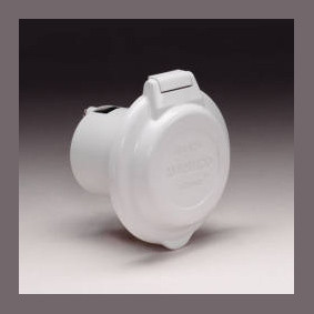 Marinco 16A 230V Inlet Contoured Ez Lock C/W Enclosure
