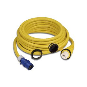 Marinco 32A 230V Extension Lead 15M C/W Mains Site Plug