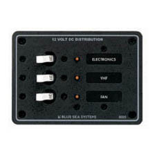 Blue Sea Panel Dc 3 Circuit Breaker Ce