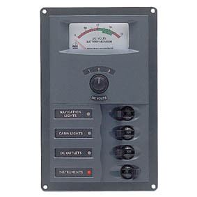 Bep 12V Dc Cb Panel A/Log Meter