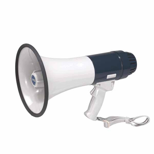 Loud Hailer Megaphone Battery Operated 10 x AA Boat Electricals