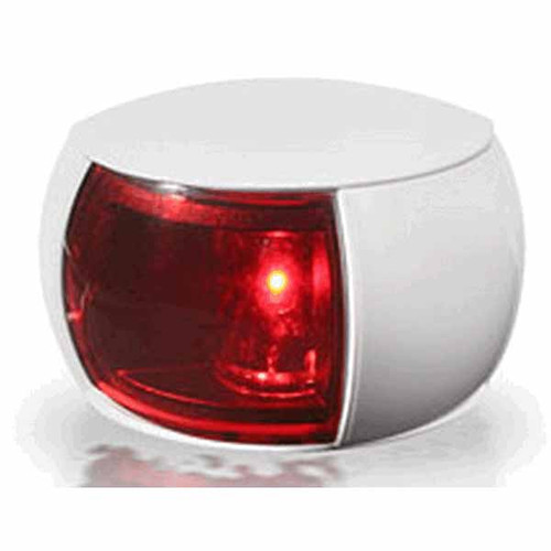 2NM Col Reg Port Lamp White Shroud Coloured Lens