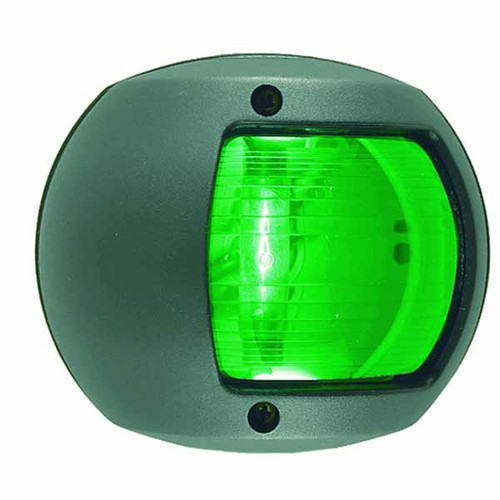 12V Black Side Light Green