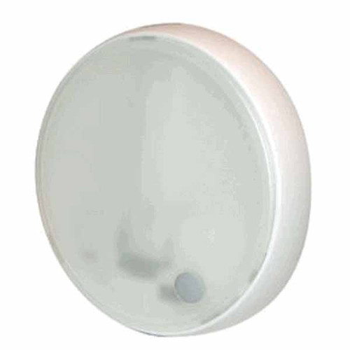 8565 Round Fluorescent Lamp Chrome with Switch