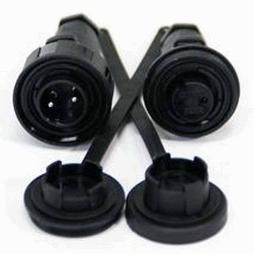 9 Pin Plug & IL Skt Kit IP68 Bulgin DP c/w Caps & Screws