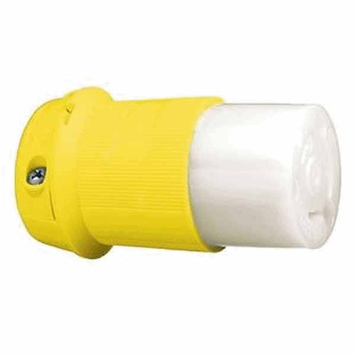 16A 230V 2P3W Locking Connector Body