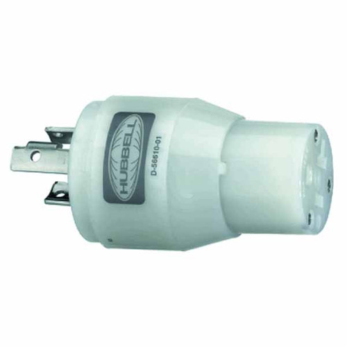 15A/20A 125V straight blade plug 30A 125V locking outlet