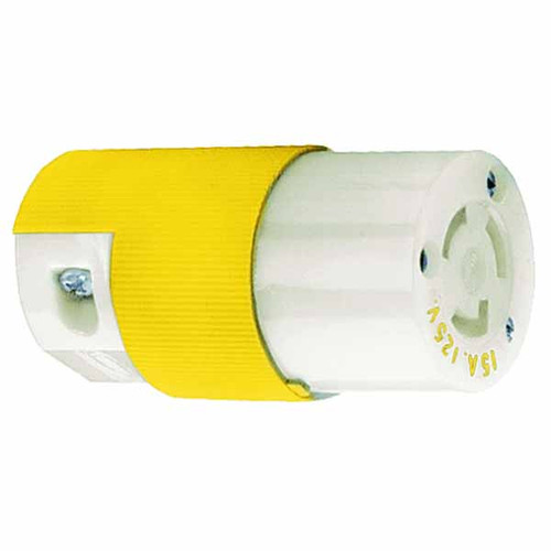15A 125V locking connector body