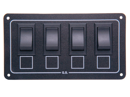 Waterproof Rocker Switch Panel 4 Way