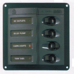 Switch Panel With Circuit Breakers 1
