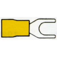 Yellow Fork Type Insulated Terminals