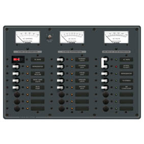 Blue Sea Panel 16-12Vdc/8-230Vac Ce