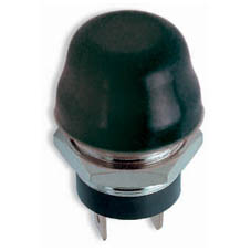 Weatherproof Black Push Button Switch 20A
