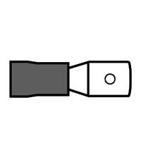 Terminal Male Spade