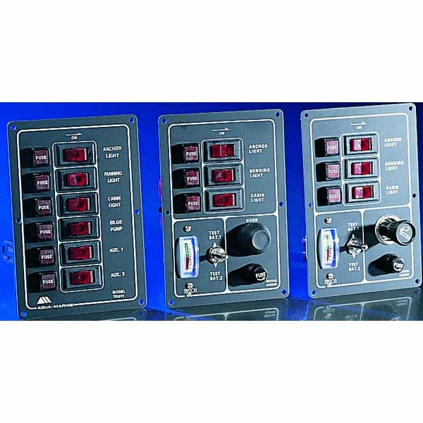 Switch Panel 3-WAY 12V With Meter and Horn