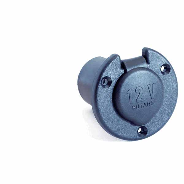 Cigarette Round Flush Socket