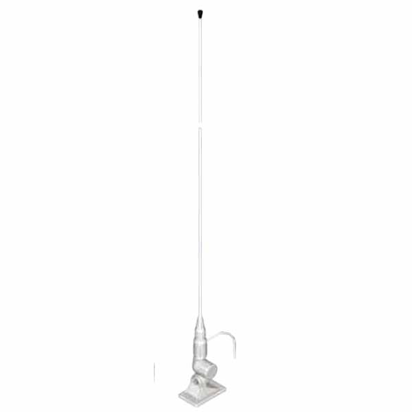 GRP Whip 1m VHF Deck Mount C/W Base